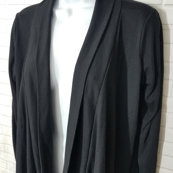 Rolla Coster Black Open Cardigan Sweater - Picture 3 of 9